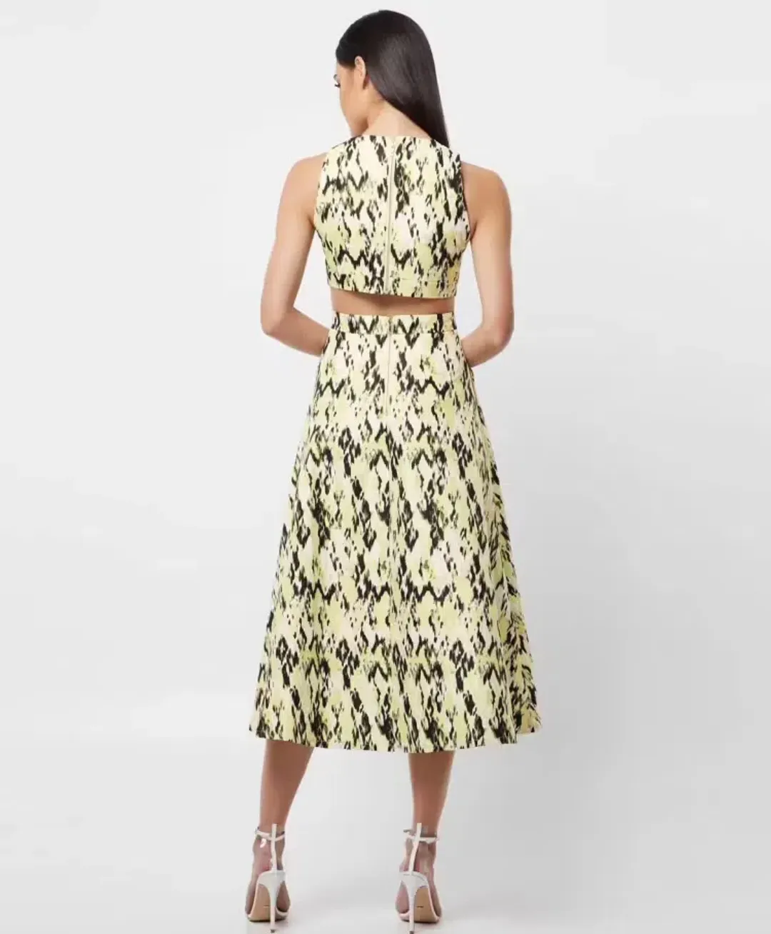 Mossman The Resemblance Midi Dress Size AU 12 for rent on The Volte - main image