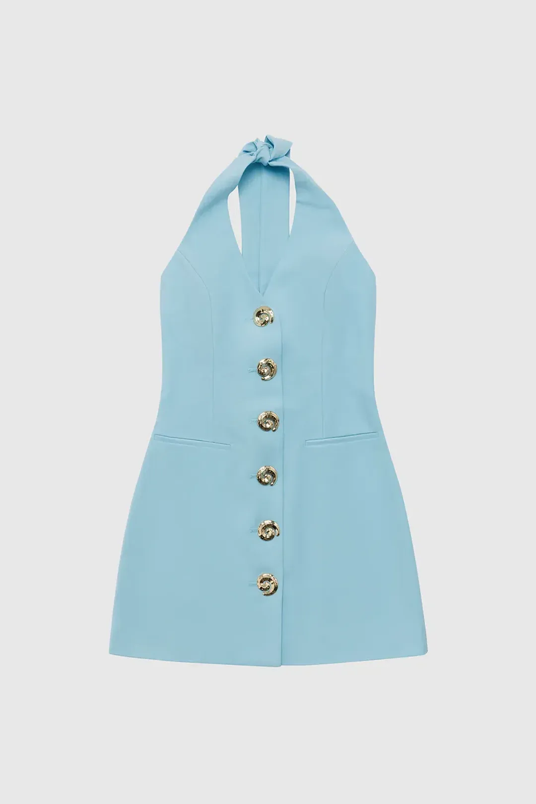 Wolf Gang Irida Vest Dress Sky Size S / AU 8 for rent on The Volte - main image