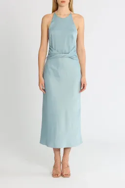 Pasduchas Beau twist Midi Dress AU 12 for rent on The Volte - image 1