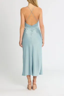 Pasduchas Beau twist Midi Dress AU 12 for rent on The Volte - image 3