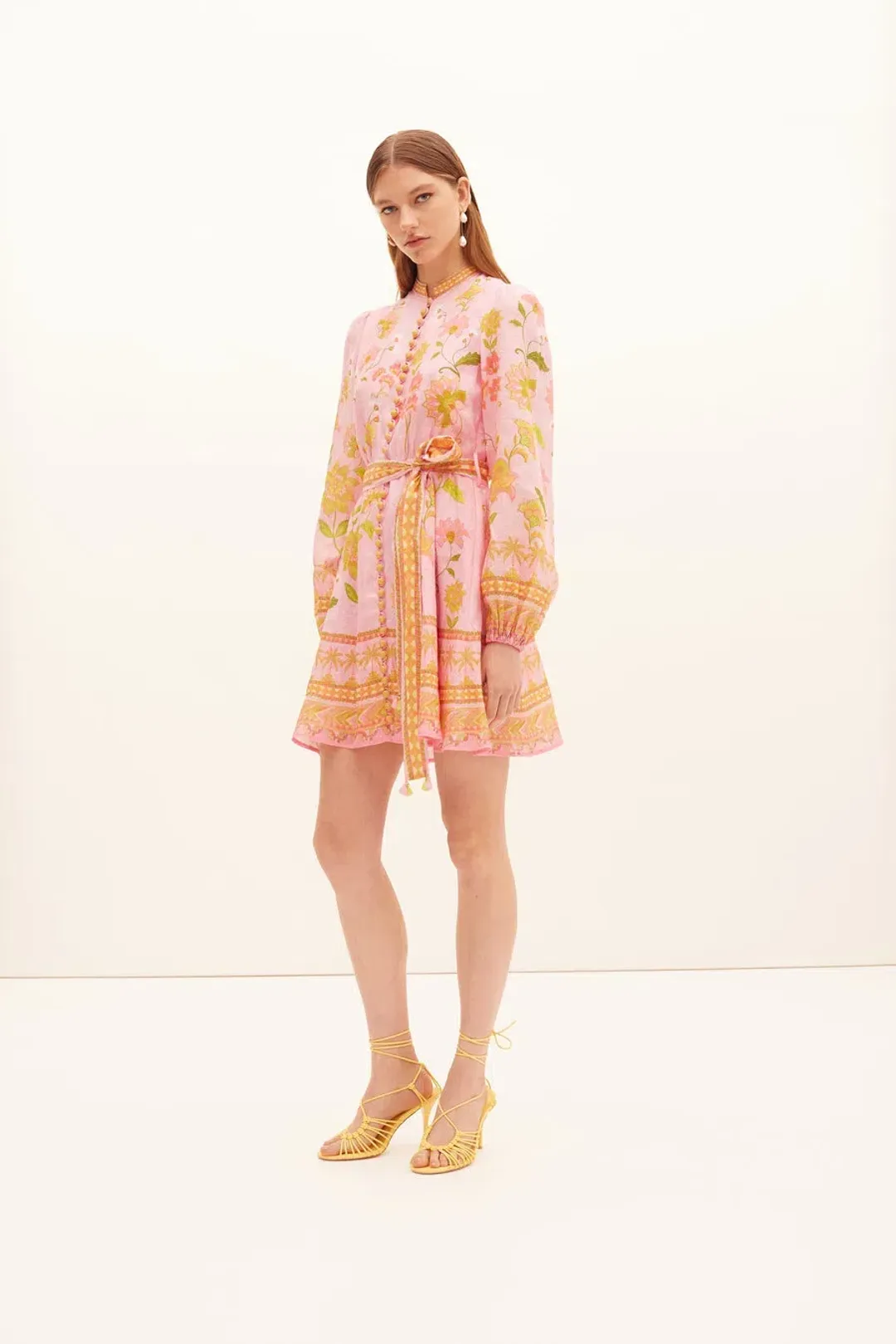 Kate Ford Ruellia Button Mini Print Size 8 for rent on The Volte - main image