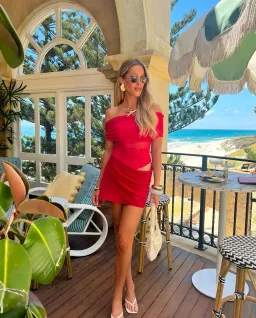 Benni Nico Dress Mini Watermelon size 6 for rent on The Volte - image 1