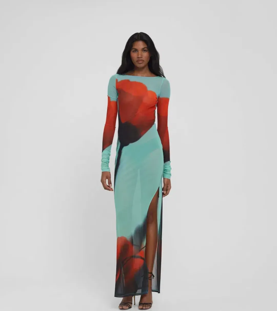 Rat and Boa Santino Maxi Dress Size AU 10/L for rent on The Volte - main image