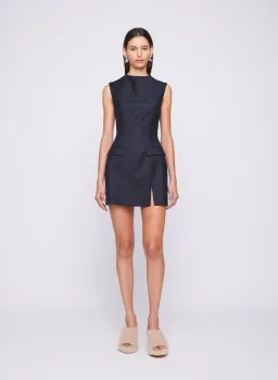 Anna Quan Hanna Mini Dress Black Size 10 for rent on The Volte - image 1