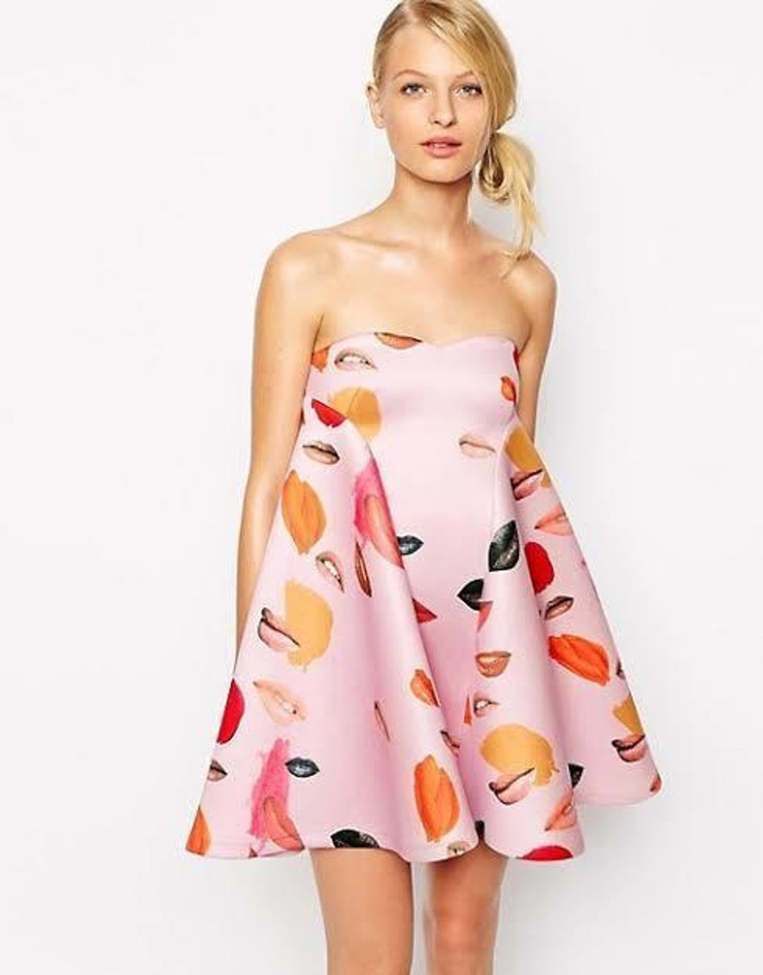 Alice McCall - Sweetheart Dress - Lips - 8 for rent on The Volte - main image