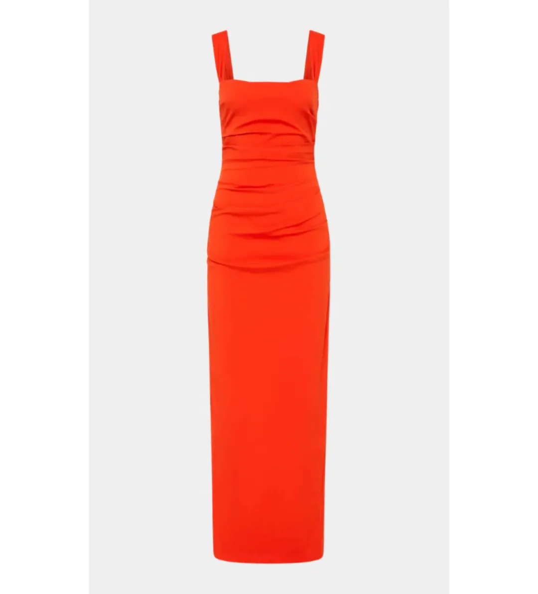 Sir the Label Dahlia Balconette Gown in Tangerine Red Size AU 8 for rent on The Volte - main image