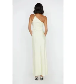 Bec & Bridge Lunetta Asym Dress Ice Yellow Size AU 8 for rent on The Volte - image 3