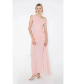 Bec & Bridge Victoria Asym Dress Dusty Pink Size AU 10 for rent on The Volte - image 1