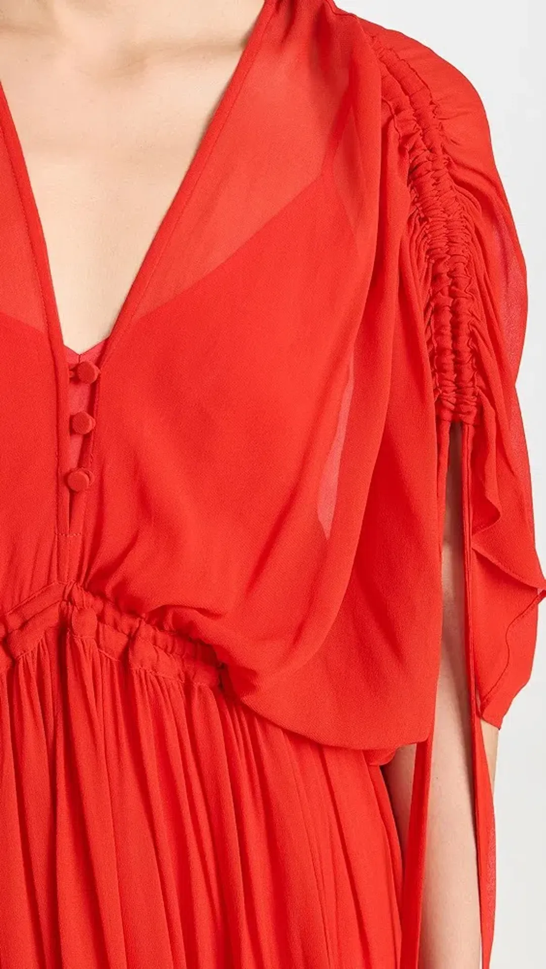 Lee Mathews Ines Dress Raspberry Size 10/M for rent on The Volte - main image