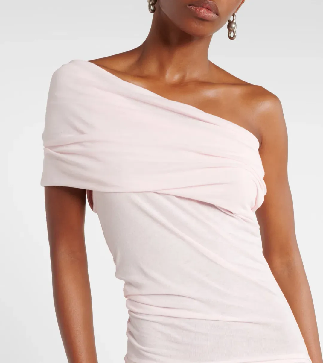 Entire Studios Pillar Maxi Dress Gown Pink Size 8 for rent on The Volte - main image