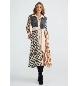 Brave + True Lucy Vienna Midi Dress Print Size M/AU 12 for rent on The Volte - image 1