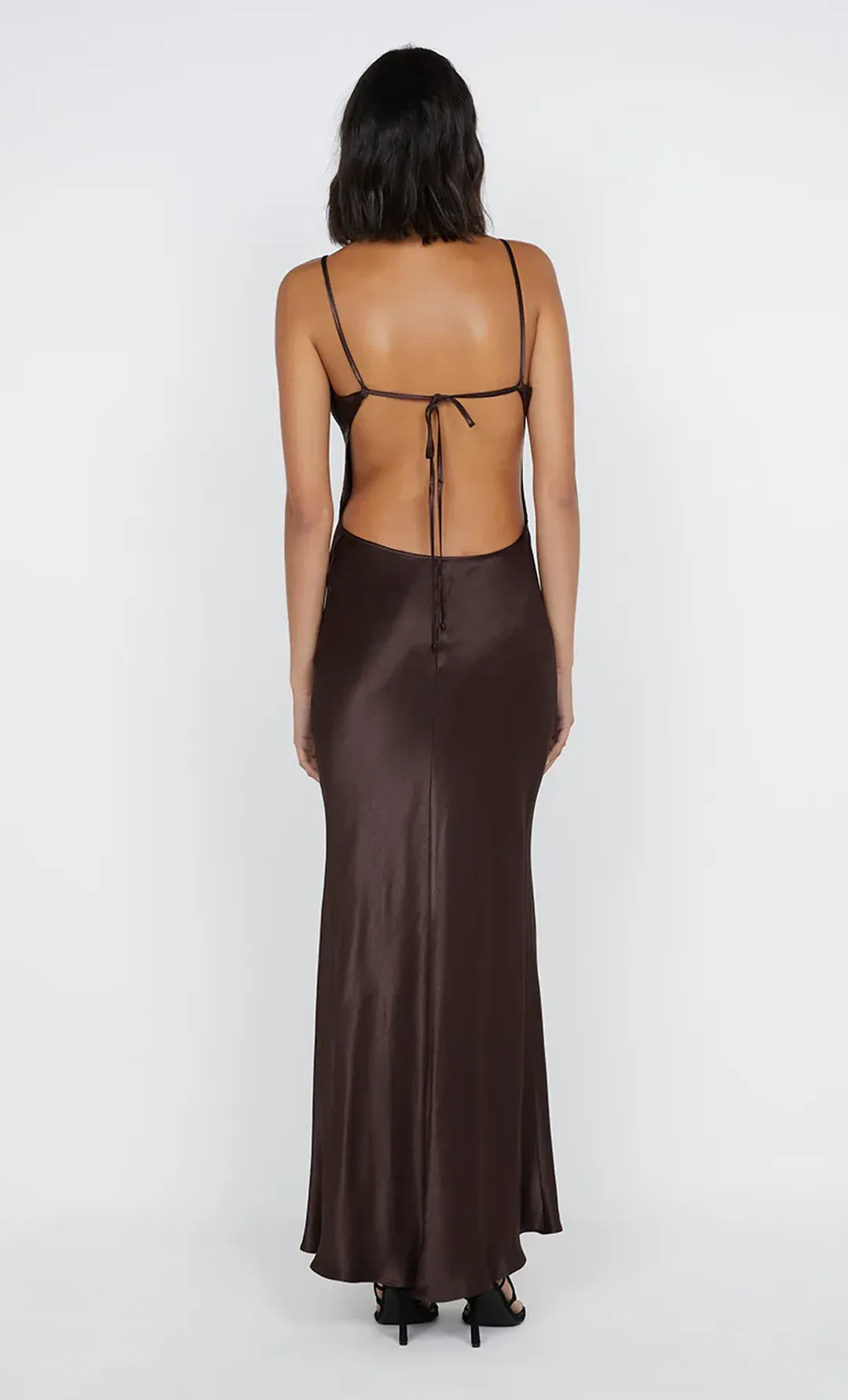 Bec & Bridge Cedar Maxi Dress Brown Size 4 for rent on The Volte - main image