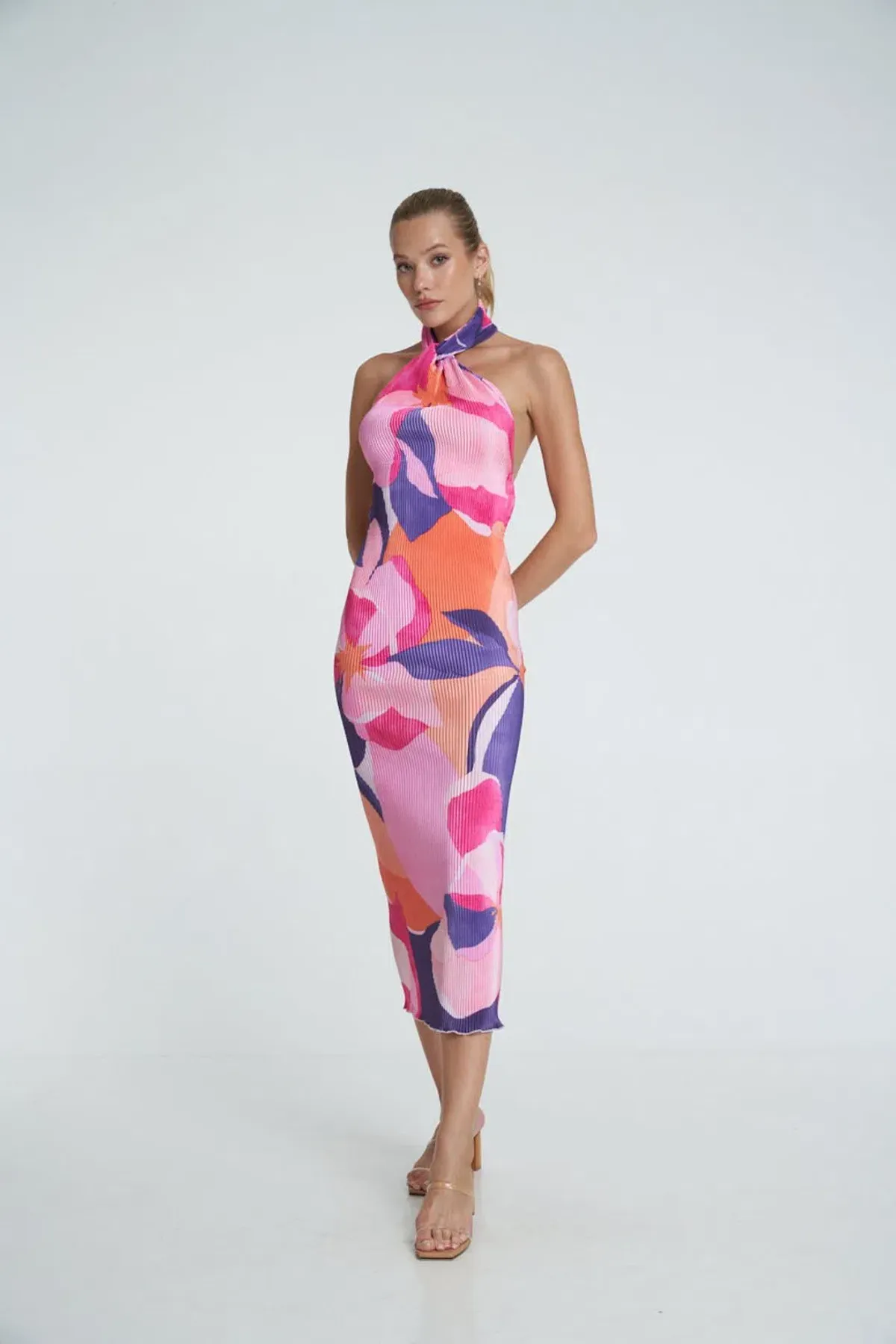 L'Idee Klum Gown Capri Multi Size 6 for rent on The Volte - main image