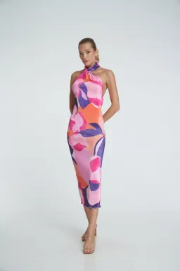 L'Idee Klum Gown Capri Multi Size 6 for rent on The Volte - image 1