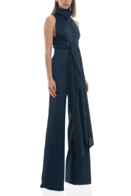 MISHA Alexa Pantsuit Navy Size 8 for rent on The Volte - image 1