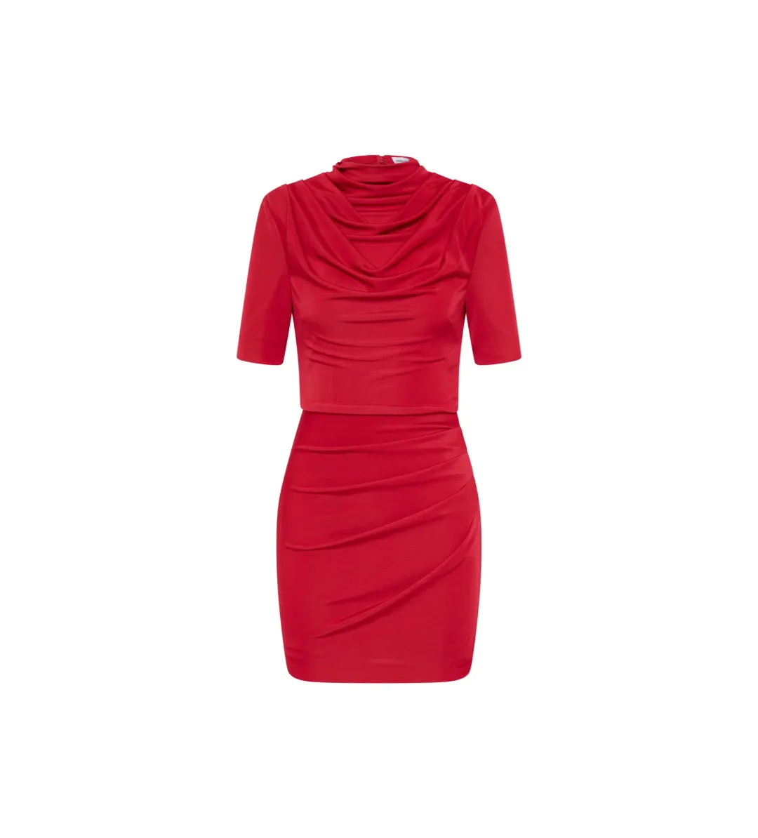 Rebecca Vallance Carmine Mini Dress Red Size 10 for rent on The Volte - main image