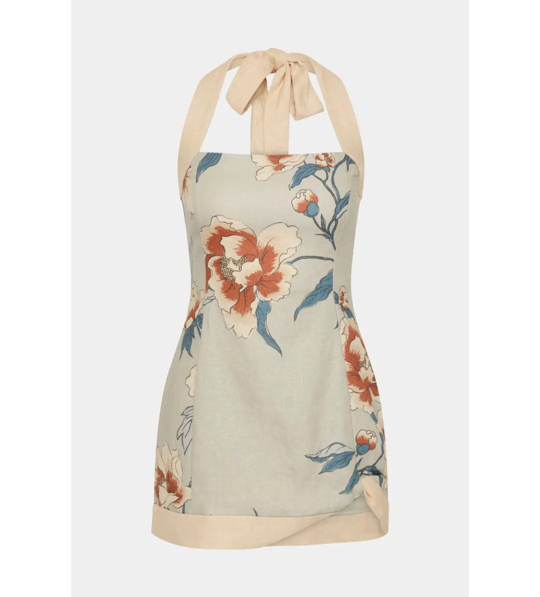 Sir The Label Roisin Mini Dress Bloom Floral Size 10/M for rent on The Volte - main image