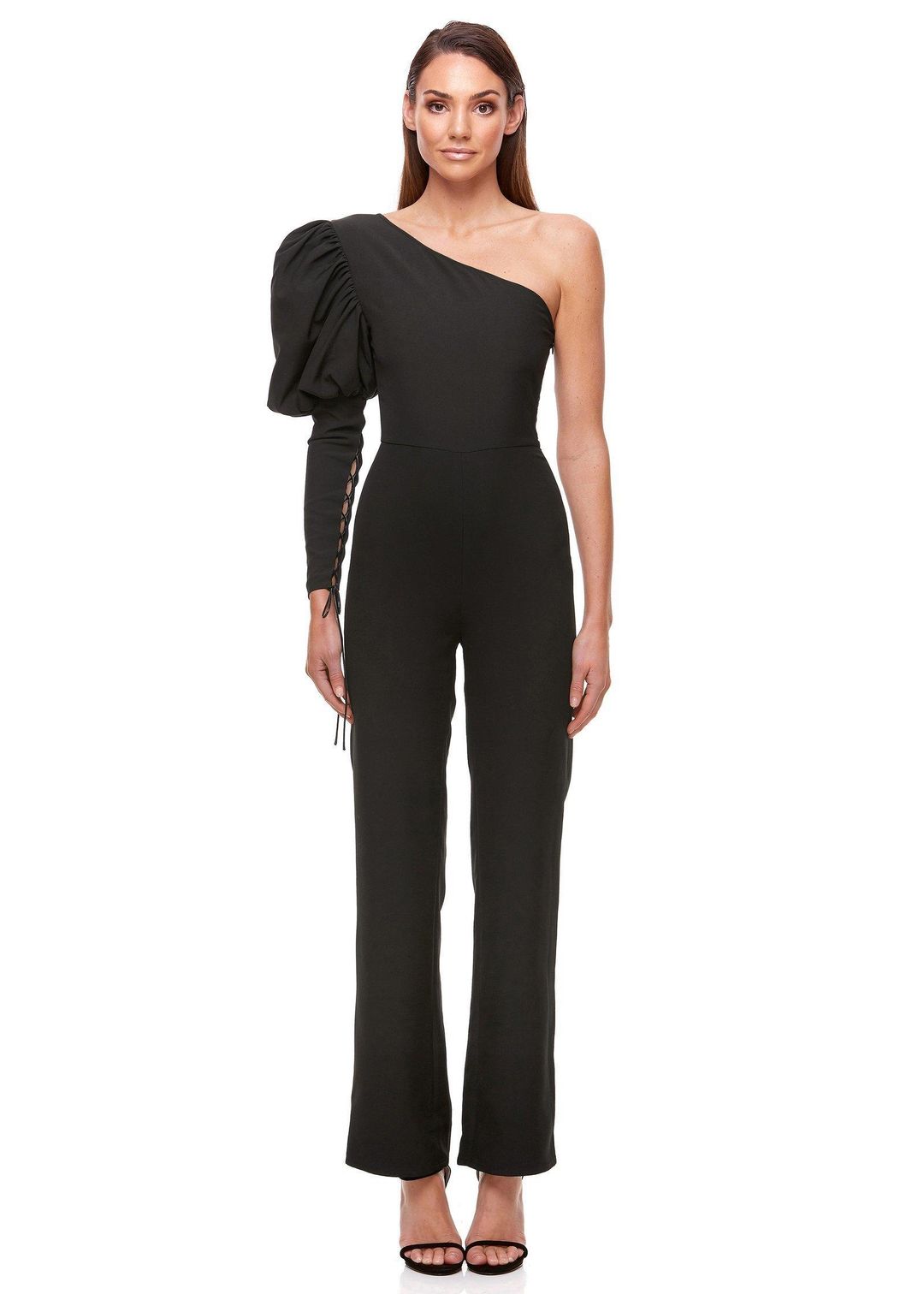 ELIYA VIVIENNE PANTSUIT Black Size 10 for rent on The Volte - main image