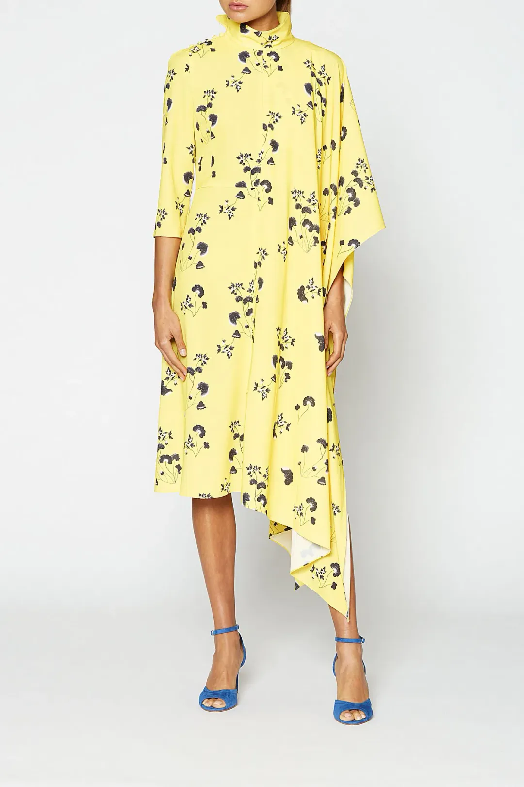 Scanlan Theodore Fanita Dress Yellow Size 8 for rent on The Volte - main image