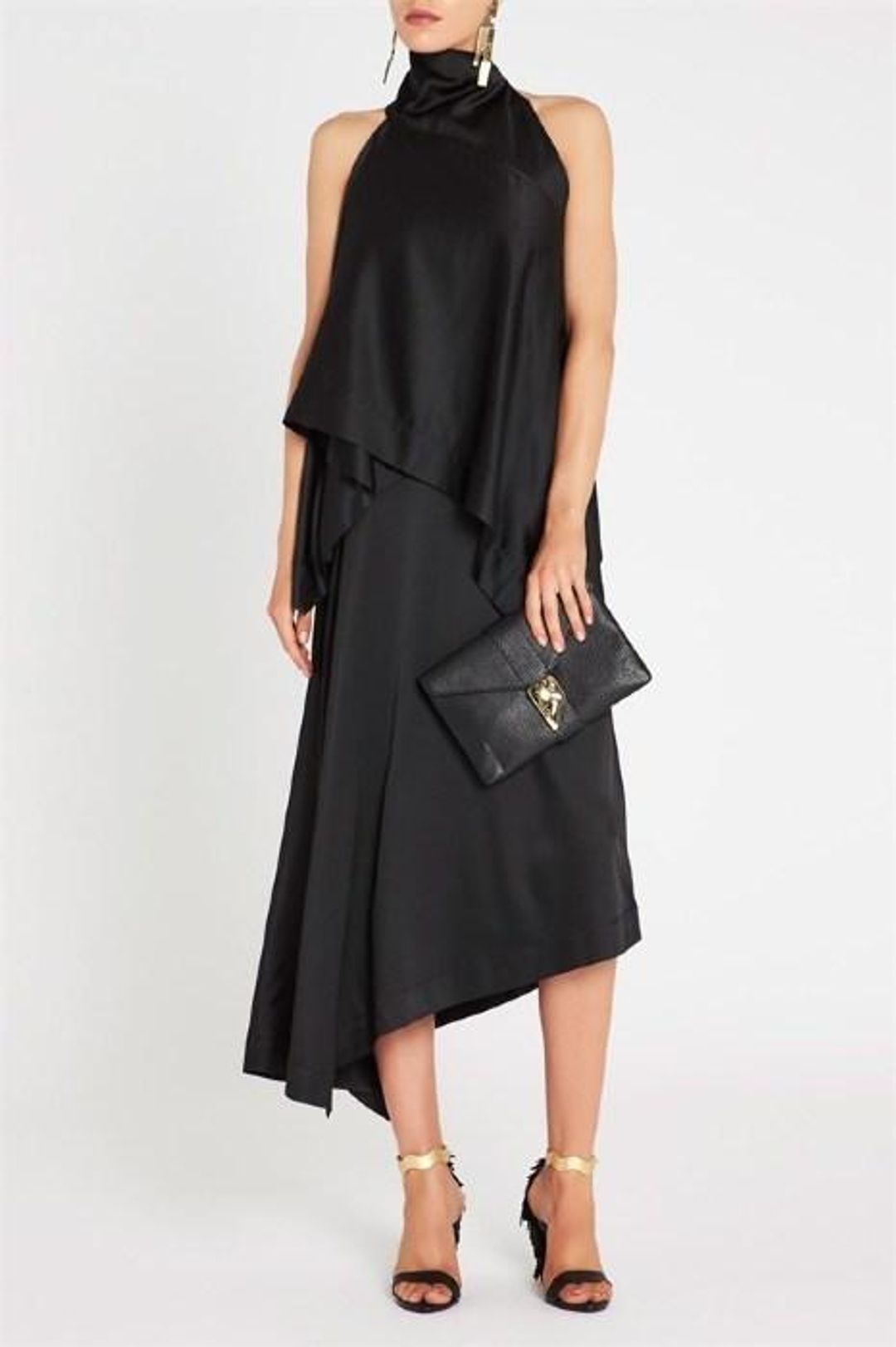 Sass & Bide Block Party Dress (Black) size 8 for rent on The Volte - main image