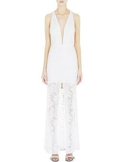 Manning Cartell  White Reverie Lace Dress Size 8 for rent on The Volte - image 1