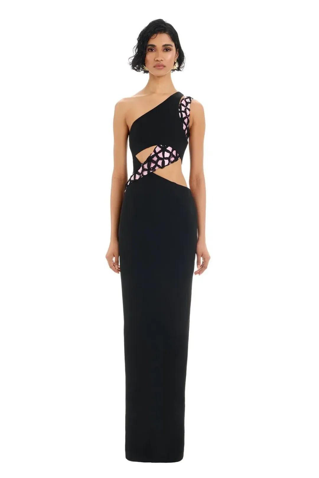Eliya The Label Shay Gown Black Size 6 for rent on The Volte - main image