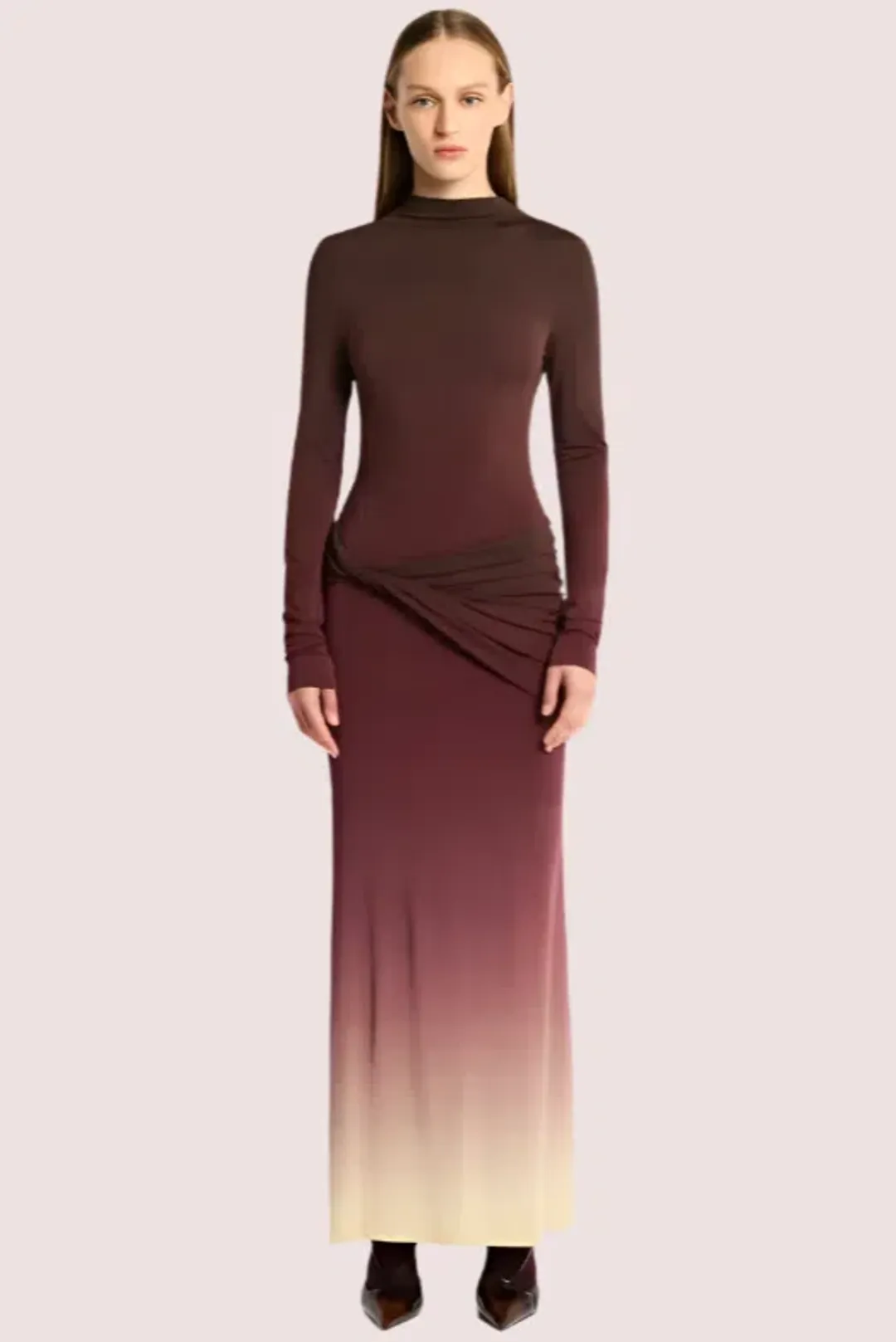 Sass & Bide Lifeform Jersey Maxi Dress Size 10 for rent on The Volte - main image