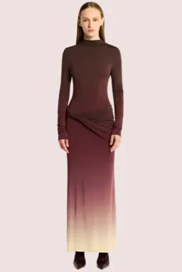 Sass & Bide Lifeform Jersey Maxi Dress Size 10 for rent on The Volte - image 1