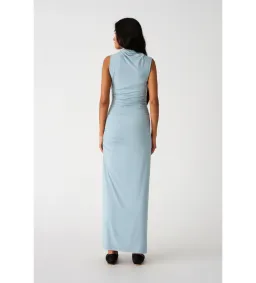 Misha Albie Jersey Maxi Dress  Seafoam Blue Size 8 for rent on The Volte - image 4