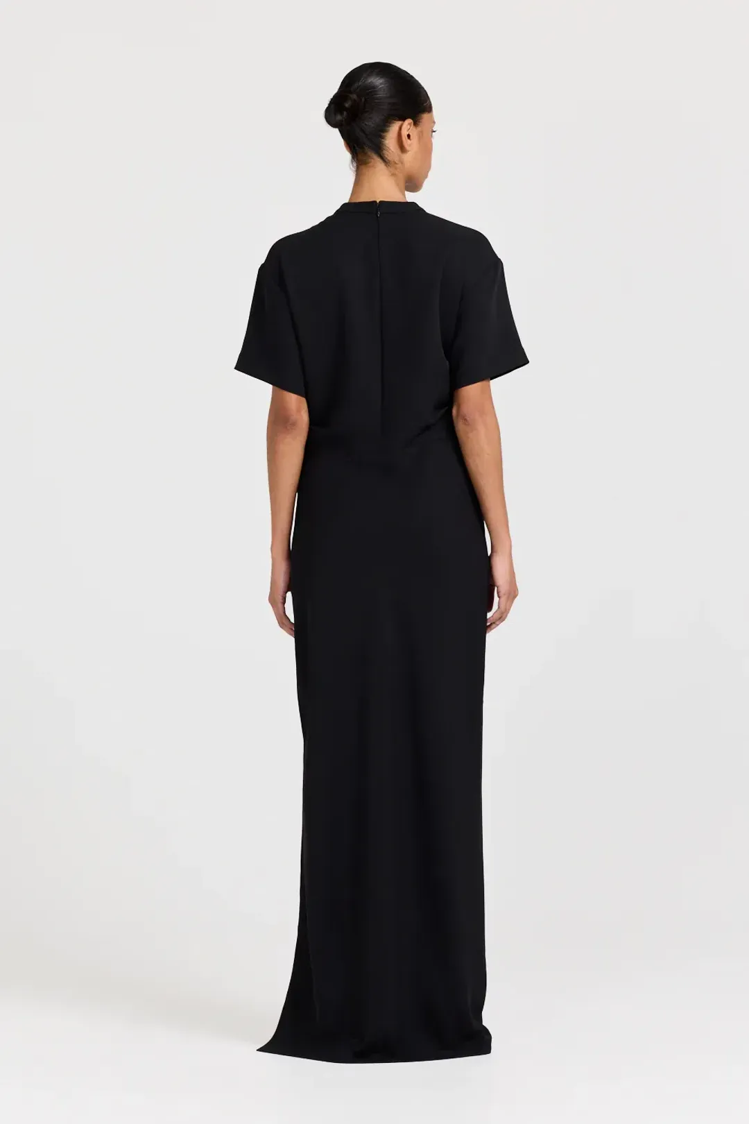Henne Avila Dress Black Maxi Size 12 for rent on The Volte - main image