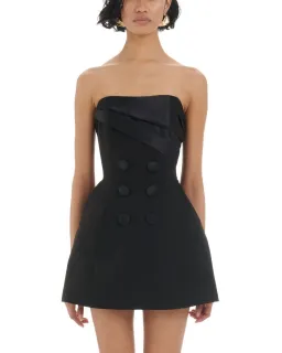 Eliya The Label North Mini Dress Black Size 6 for rent on The Volte - image 3