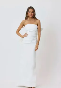 Bianca and Bridgett Kat Maxi Dress White Size 14 for rent on The Volte - image 1