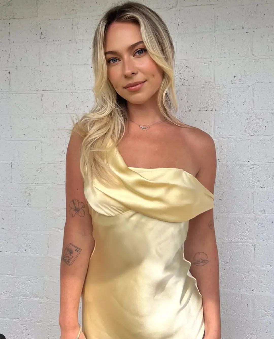 Natalie Rolt Monika Gown Butter Yellow Size 10 for rent on The Volte - main image