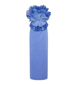 Aje Kira Midi Dress Ocean Wave Size 10 for rent on The Volte - image 5