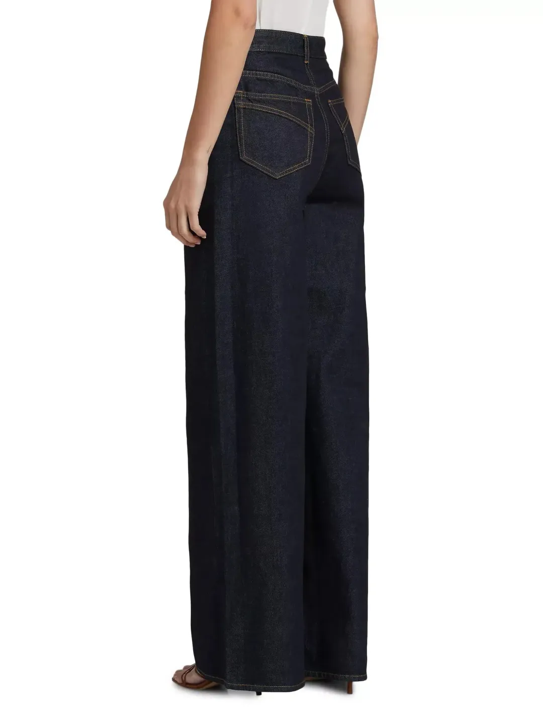 ZIMMERMANN CRUSH STRAIGHT JEAN BLUE SIZE 10 for rent on The Volte - main image