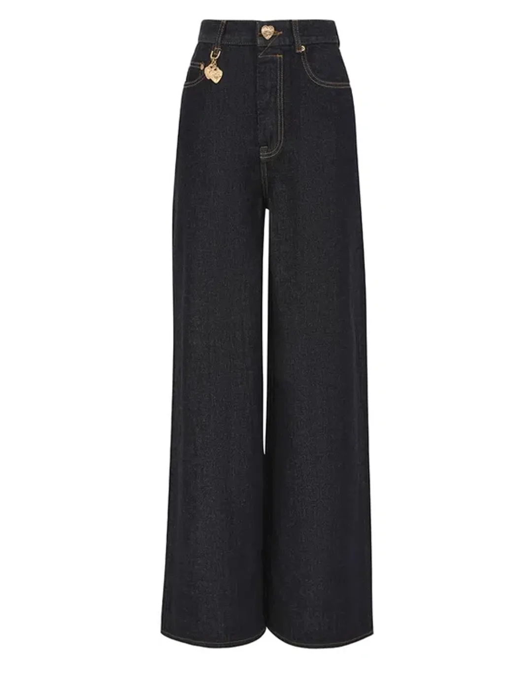 ZIMMERMANN CRUSH STRAIGHT JEAN BLUE SIZE 10 for rent on The Volte - main image