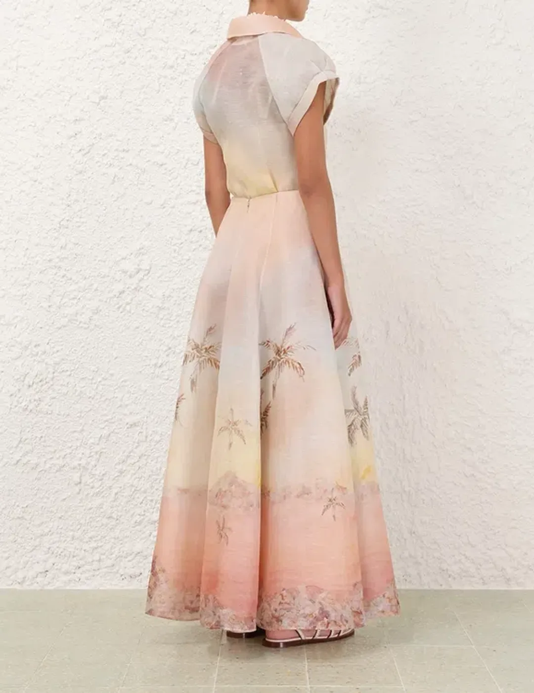 Zimmermann Illuminate Fitted Blouse Size 12 for rent on The Volte - main image