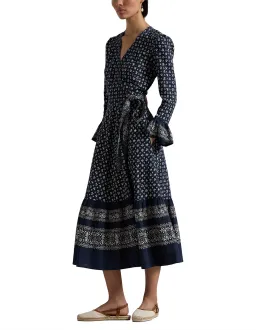 Polo Ralph Lauren Floral Print Wrap Dress Size AU 4 for rent on The Volte - image 1