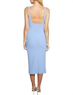 Bec & Bridge Karina Tuck Midi Dress Blue Size AU 8 for rent on The Volte - image 2