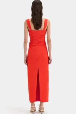 SIR The Label Dahlia Gown Orange Size 8 for rent on The Volte - image 2