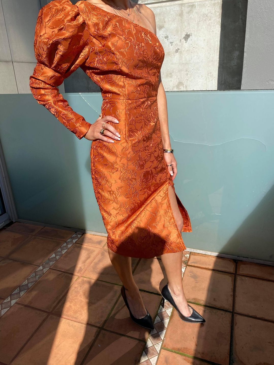 Mossman Tea Leave Dress size 10 for rent on The Volte - main image