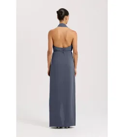 Henne Vida Maxi Dress Slate Size AU 6 for rent on The Volte - image 7