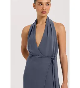 Henne Vida Maxi Dress Slate Size AU 6 for rent on The Volte - image 2