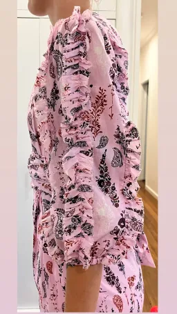 Joslin Jumpsuit Paisley Pink Size AU 10 for rent on The Volte - image 5