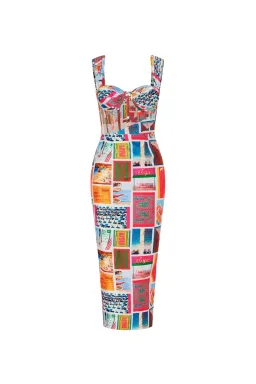 Eliyah The Label Lipari Midi Dress Size XS / Aus 6 for rent on The Volte - image 4