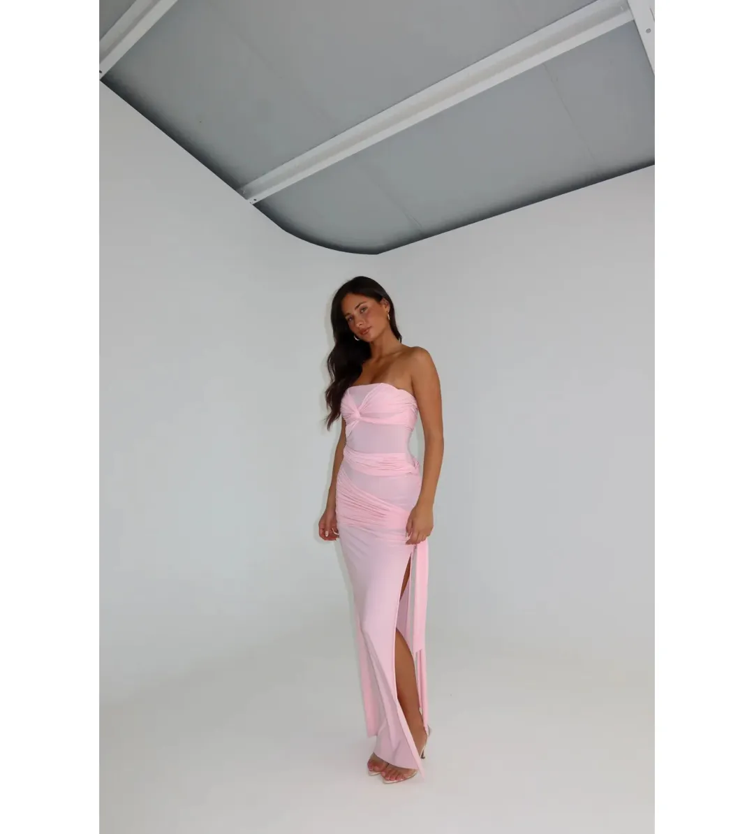 Natalie Rolt Miranda Gown Blossom Pink Size AU 8 for rent on The Volte - main image