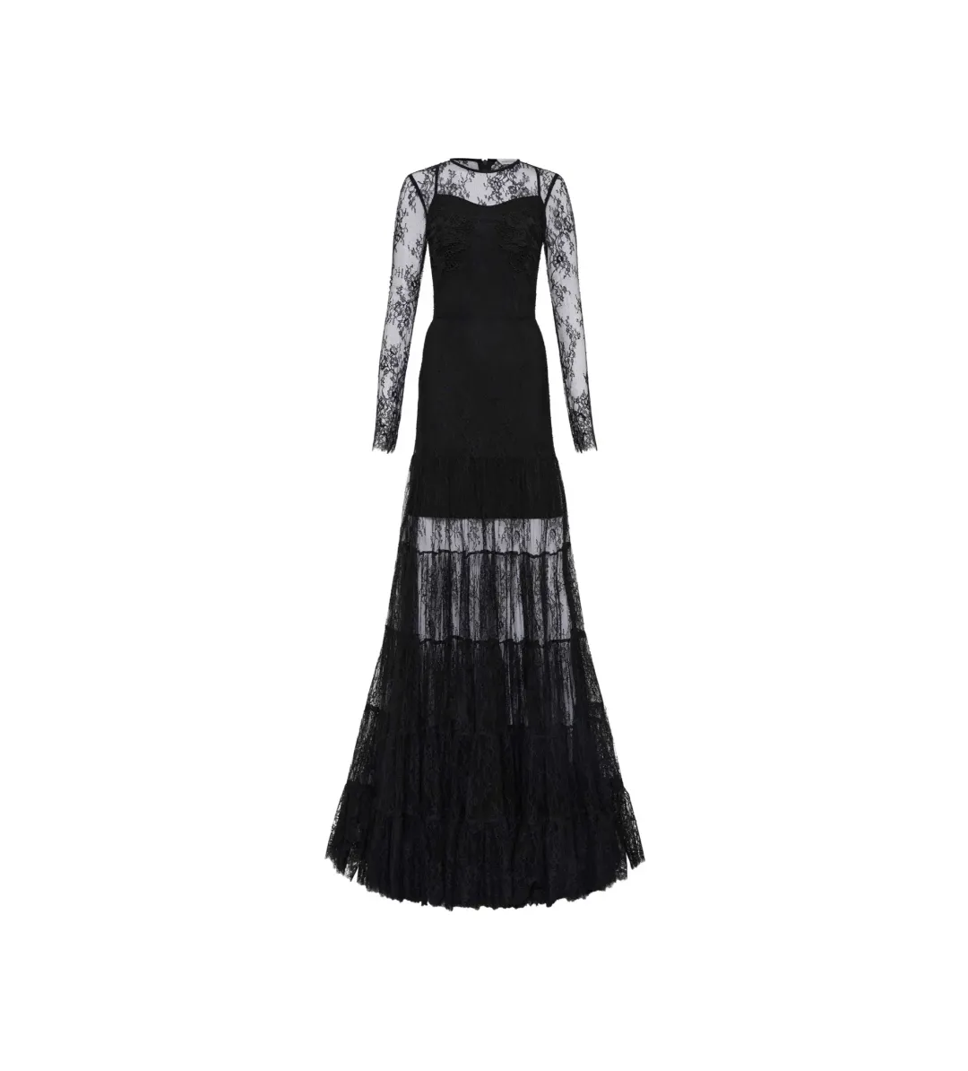 Rebecca Vallance Annika Gown Black Size 14 for rent on The Volte - main image