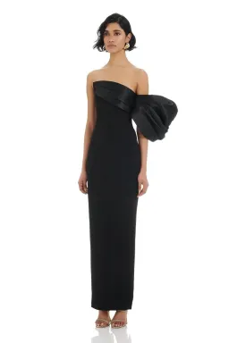 Eliya the Label Heinrich Gown Black Size 12/L for rent on The Volte - image 6