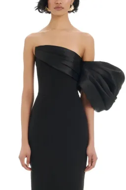 Eliya the Label Heinrich Gown Black Size 12/L for rent on The Volte - image 4