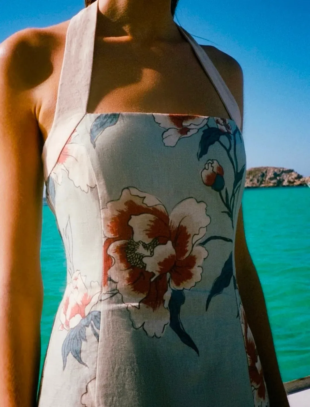 Sir the Label Roisin Mini Dress in Bloom Floral Size 0 / AU 6 for rent on The Volte - main image